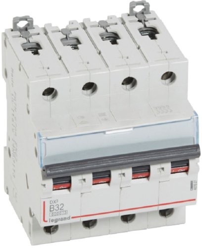 Выключатель автоматический Legrand DX3-E 6000 4п 32А B 10кА картинка